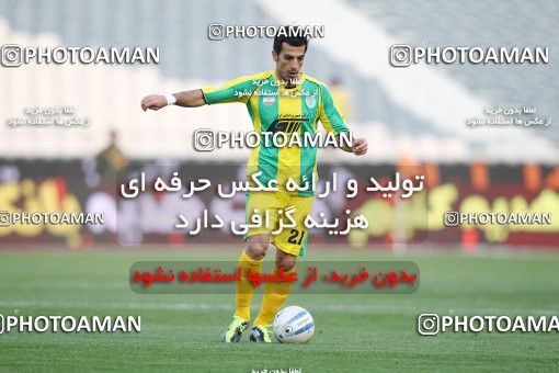 1187440, Tehran, Iran, لیگ برتر فوتبال ایران، Persian Gulf Cup، Week 30، Second Leg، Rah Ahan 1 v 0 Esteghlal on 2011/04/14 at Azadi Stadium