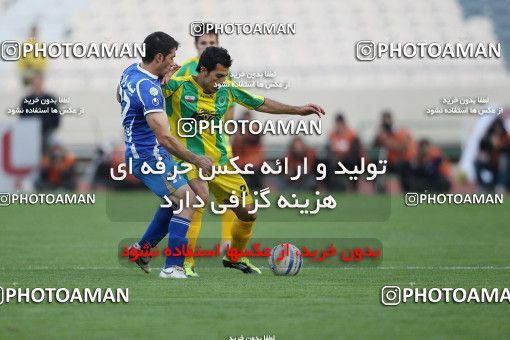 1187248, Tehran, Iran, لیگ برتر فوتبال ایران، Persian Gulf Cup، Week 30، Second Leg، Rah Ahan 1 v 0 Esteghlal on 2011/04/14 at Azadi Stadium