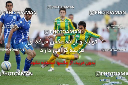 1187327, Tehran, Iran, لیگ برتر فوتبال ایران، Persian Gulf Cup، Week 30، Second Leg، Rah Ahan 1 v 0 Esteghlal on 2011/04/14 at Azadi Stadium