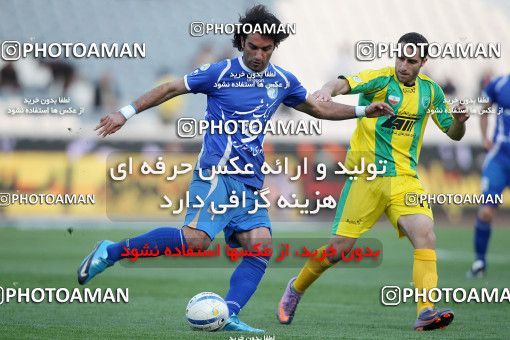 1187285, Tehran, Iran, لیگ برتر فوتبال ایران، Persian Gulf Cup، Week 30، Second Leg، Rah Ahan 1 v 0 Esteghlal on 2011/04/14 at Azadi Stadium