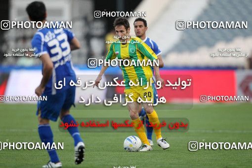 1187401, Tehran, Iran, لیگ برتر فوتبال ایران، Persian Gulf Cup، Week 30، Second Leg، Rah Ahan 1 v 0 Esteghlal on 2011/04/14 at Azadi Stadium