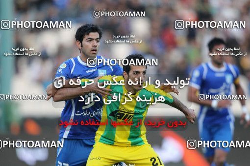 1187437, Tehran, Iran, لیگ برتر فوتبال ایران، Persian Gulf Cup، Week 30، Second Leg، Rah Ahan 1 v 0 Esteghlal on 2011/04/14 at Azadi Stadium