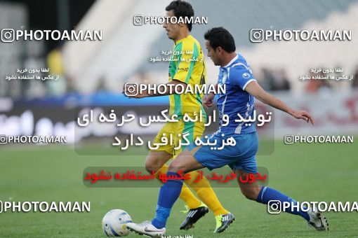 1187372, Tehran, Iran, لیگ برتر فوتبال ایران، Persian Gulf Cup، Week 30، Second Leg، Rah Ahan 1 v 0 Esteghlal on 2011/04/14 at Azadi Stadium