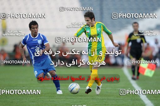 1187334, Tehran, Iran, لیگ برتر فوتبال ایران، Persian Gulf Cup، Week 30، Second Leg، Rah Ahan 1 v 0 Esteghlal on 2011/04/14 at Azadi Stadium