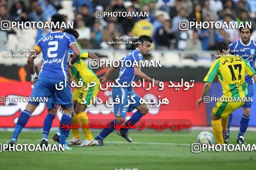 1187239, Tehran, Iran, لیگ برتر فوتبال ایران، Persian Gulf Cup، Week 30، Second Leg، Rah Ahan 1 v 0 Esteghlal on 2011/04/14 at Azadi Stadium