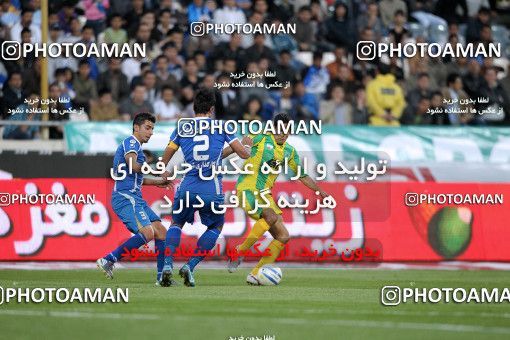 1187307, Tehran, Iran, لیگ برتر فوتبال ایران، Persian Gulf Cup، Week 30، Second Leg، Rah Ahan 1 v 0 Esteghlal on 2011/04/14 at Azadi Stadium