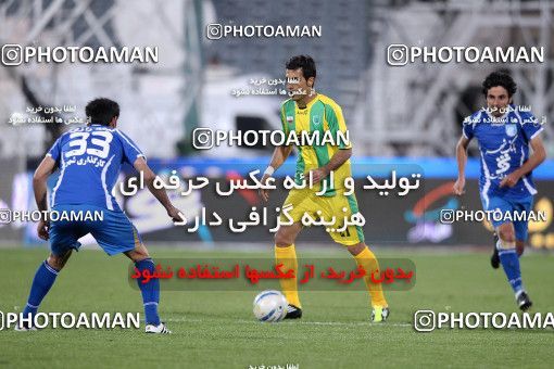 1187382, Tehran, Iran, لیگ برتر فوتبال ایران، Persian Gulf Cup، Week 30، Second Leg، Rah Ahan 1 v 0 Esteghlal on 2011/04/14 at Azadi Stadium