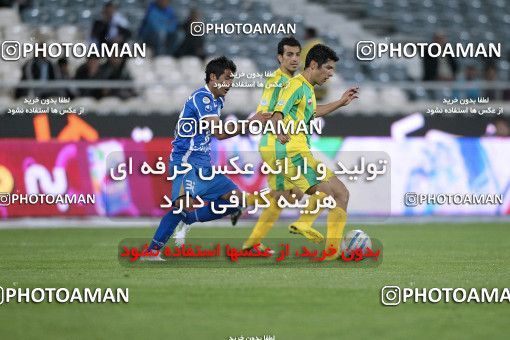 1187241, Tehran, Iran, لیگ برتر فوتبال ایران، Persian Gulf Cup، Week 30، Second Leg، Rah Ahan 1 v 0 Esteghlal on 2011/04/14 at Azadi Stadium
