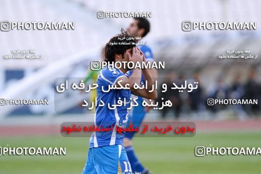 1186488, Tehran, Iran, لیگ برتر فوتبال ایران، Persian Gulf Cup، Week 30، Second Leg، Rah Ahan 1 v 0 Esteghlal on 2011/04/14 at Azadi Stadium