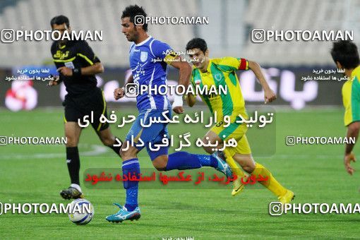 1186482, Tehran, Iran, لیگ برتر فوتبال ایران، Persian Gulf Cup، Week 30، Second Leg، Rah Ahan 1 v 0 Esteghlal on 2011/04/14 at Azadi Stadium