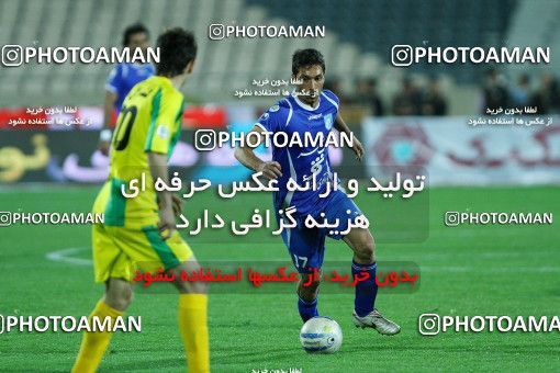 1186463, Tehran, Iran, لیگ برتر فوتبال ایران، Persian Gulf Cup، Week 30، Second Leg، Rah Ahan 1 v 0 Esteghlal on 2011/04/14 at Azadi Stadium