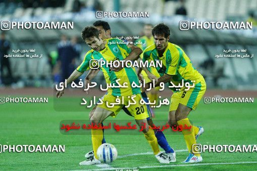 1186535, Tehran, Iran, لیگ برتر فوتبال ایران، Persian Gulf Cup، Week 30، Second Leg، Rah Ahan 1 v 0 Esteghlal on 2011/04/14 at Azadi Stadium
