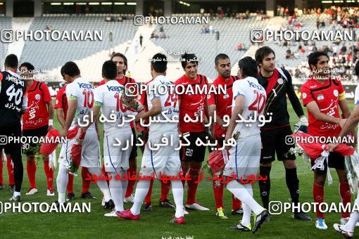 1187826, Tehran, Iran, لیگ برتر فوتبال ایران، Persian Gulf Cup، Week 31، Second Leg، Persepolis 2 v 1 Steel Azin on 2011/04/15 at Azadi Stadium