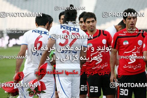 1187745, Tehran, Iran, لیگ برتر فوتبال ایران، Persian Gulf Cup، Week 31، Second Leg، Persepolis 2 v 1 Steel Azin on 2011/04/15 at Azadi Stadium