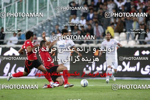 1187820, Tehran, Iran, لیگ برتر فوتبال ایران، Persian Gulf Cup، Week 31، Second Leg، Persepolis 2 v 1 Steel Azin on 2011/04/15 at Azadi Stadium