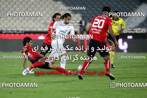 1187786, Tehran, Iran, لیگ برتر فوتبال ایران، Persian Gulf Cup، Week 31، Second Leg، Persepolis 2 v 1 Steel Azin on 2011/04/15 at Azadi Stadium
