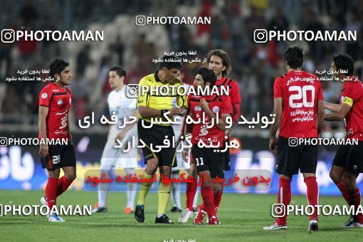 1186773, Tehran, Iran, لیگ برتر فوتبال ایران، Persian Gulf Cup، Week 31، Second Leg، Persepolis 2 v 1 Steel Azin on 2011/04/15 at Azadi Stadium