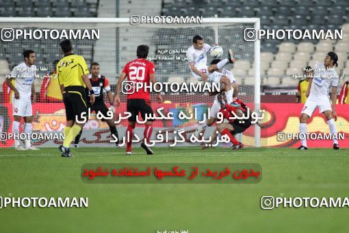 1186861, Tehran, Iran, لیگ برتر فوتبال ایران، Persian Gulf Cup، Week 31، Second Leg، Persepolis 2 v 1 Steel Azin on 2011/04/15 at Azadi Stadium