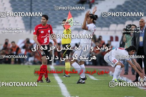 1188116, Tehran, Iran, لیگ برتر فوتبال ایران، Persian Gulf Cup، Week 31، Second Leg، Persepolis 2 v 1 Steel Azin on 2011/04/15 at Azadi Stadium