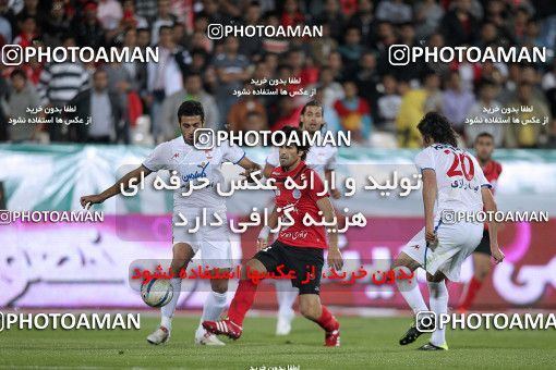 1187876, Tehran, Iran, لیگ برتر فوتبال ایران، Persian Gulf Cup، Week 31، Second Leg، Persepolis 2 v 1 Steel Azin on 2011/04/15 at Azadi Stadium