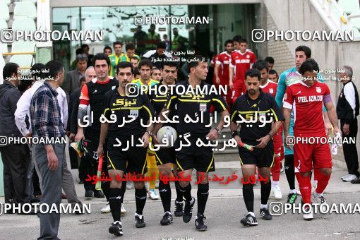 1189049, Tehran, [*parameter:4*], لیگ برتر فوتبال ایران، Persian Gulf Cup، Week 31، Second Leg، Steel Azin 2 v 2 Rah Ahan on 2011/04/22 at Shahid Dastgerdi Stadium