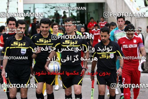 1188967, Tehran, [*parameter:4*], لیگ برتر فوتبال ایران، Persian Gulf Cup، Week 31، Second Leg، Steel Azin 2 v 2 Rah Ahan on 2011/04/22 at Shahid Dastgerdi Stadium