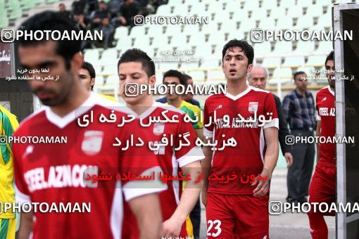 1188991, Tehran, [*parameter:4*], لیگ برتر فوتبال ایران، Persian Gulf Cup، Week 31، Second Leg، Steel Azin 2 v 2 Rah Ahan on 2011/04/22 at Shahid Dastgerdi Stadium