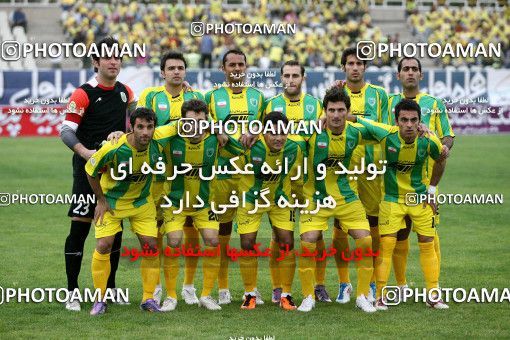 1189019, Tehran, [*parameter:4*], لیگ برتر فوتبال ایران، Persian Gulf Cup، Week 31، Second Leg، Steel Azin 2 v 2 Rah Ahan on 2011/04/22 at Shahid Dastgerdi Stadium
