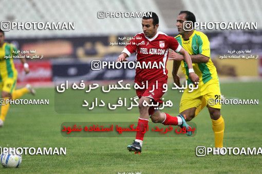 1189029, Tehran, [*parameter:4*], لیگ برتر فوتبال ایران، Persian Gulf Cup، Week 31، Second Leg، Steel Azin 2 v 2 Rah Ahan on 2011/04/22 at Shahid Dastgerdi Stadium