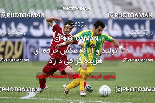 1189056, Tehran, [*parameter:4*], لیگ برتر فوتبال ایران، Persian Gulf Cup، Week 31، Second Leg، Steel Azin 2 v 2 Rah Ahan on 2011/04/22 at Shahid Dastgerdi Stadium