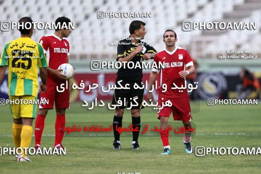 1188990, Tehran, [*parameter:4*], لیگ برتر فوتبال ایران، Persian Gulf Cup، Week 31، Second Leg، Steel Azin 2 v 2 Rah Ahan on 2011/04/22 at Shahid Dastgerdi Stadium