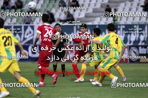 1188996, Tehran, [*parameter:4*], لیگ برتر فوتبال ایران، Persian Gulf Cup، Week 31، Second Leg، Steel Azin 2 v 2 Rah Ahan on 2011/04/22 at Shahid Dastgerdi Stadium