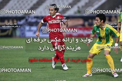 1188963, Tehran, [*parameter:4*], لیگ برتر فوتبال ایران، Persian Gulf Cup، Week 31، Second Leg، Steel Azin 2 v 2 Rah Ahan on 2011/04/22 at Shahid Dastgerdi Stadium