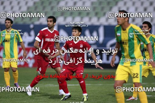 1188941, Tehran, [*parameter:4*], لیگ برتر فوتبال ایران، Persian Gulf Cup، Week 31، Second Leg، Steel Azin 2 v 2 Rah Ahan on 2011/04/22 at Shahid Dastgerdi Stadium