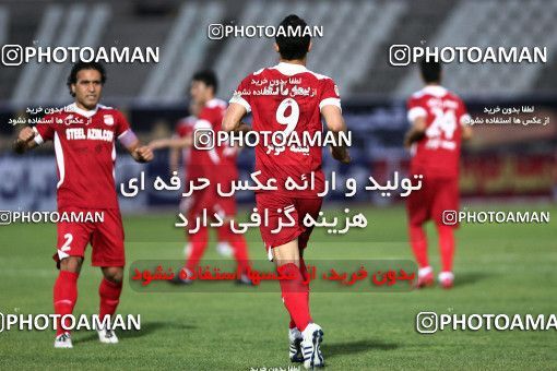 1188995, Tehran, [*parameter:4*], لیگ برتر فوتبال ایران، Persian Gulf Cup، Week 31، Second Leg، Steel Azin 2 v 2 Rah Ahan on 2011/04/22 at Shahid Dastgerdi Stadium