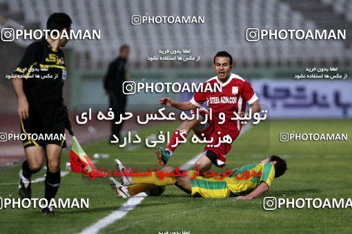1188962, Tehran, [*parameter:4*], لیگ برتر فوتبال ایران، Persian Gulf Cup، Week 31، Second Leg، Steel Azin 2 v 2 Rah Ahan on 2011/04/22 at Shahid Dastgerdi Stadium