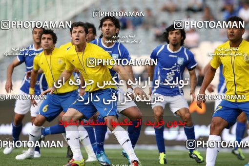 1189610, Tehran, Iran, لیگ برتر فوتبال ایران، Persian Gulf Cup، Week 31، Second Leg، Esteghlal 6 v 2 Sanat Naft Abadan on 2011/04/23 at Azadi Stadium