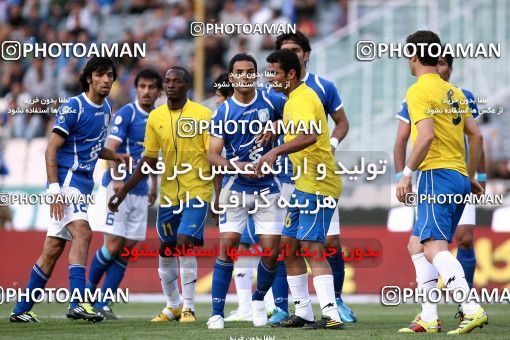 1189540, Tehran, Iran, لیگ برتر فوتبال ایران، Persian Gulf Cup، Week 31، Second Leg، Esteghlal 6 v 2 Sanat Naft Abadan on 2011/04/23 at Azadi Stadium