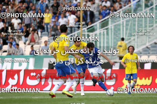 1189690, Tehran, Iran, لیگ برتر فوتبال ایران، Persian Gulf Cup، Week 31، Second Leg، Esteghlal 6 v 2 Sanat Naft Abadan on 2011/04/23 at Azadi Stadium