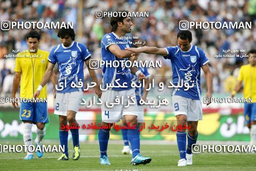 1189585, Tehran, Iran, لیگ برتر فوتبال ایران، Persian Gulf Cup، Week 31، Second Leg، Esteghlal 6 v 2 Sanat Naft Abadan on 2011/04/23 at Azadi Stadium