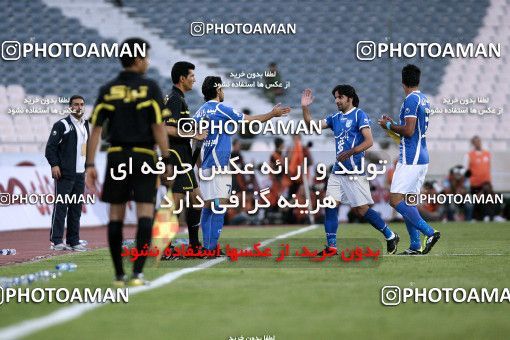 1189709, Tehran, Iran, لیگ برتر فوتبال ایران، Persian Gulf Cup، Week 31، Second Leg، Esteghlal 6 v 2 Sanat Naft Abadan on 2011/04/23 at Azadi Stadium