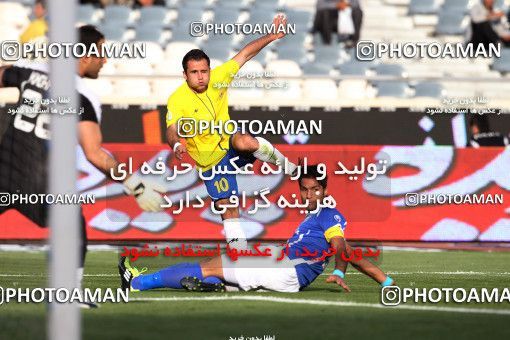 1190626, Tehran, Iran, لیگ برتر فوتبال ایران، Persian Gulf Cup، Week 31، Second Leg، Esteghlal 6 v 2 Sanat Naft Abadan on 2011/04/23 at Azadi Stadium