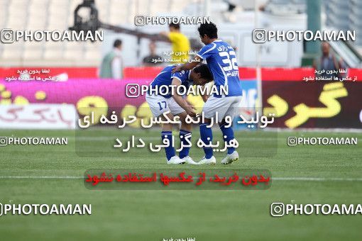 1190404, Tehran, Iran, لیگ برتر فوتبال ایران، Persian Gulf Cup، Week 31، Second Leg، Esteghlal 6 v 2 Sanat Naft Abadan on 2011/04/23 at Azadi Stadium