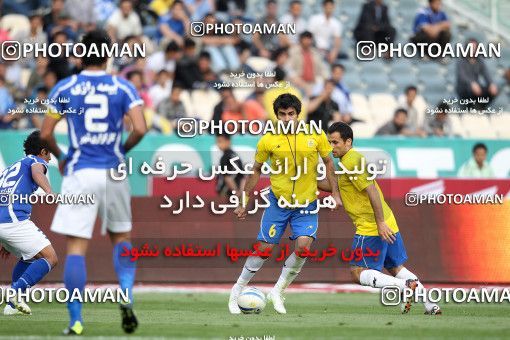 1190708, Tehran, Iran, لیگ برتر فوتبال ایران، Persian Gulf Cup، Week 31، Second Leg، Esteghlal 6 v 2 Sanat Naft Abadan on 2011/04/23 at Azadi Stadium