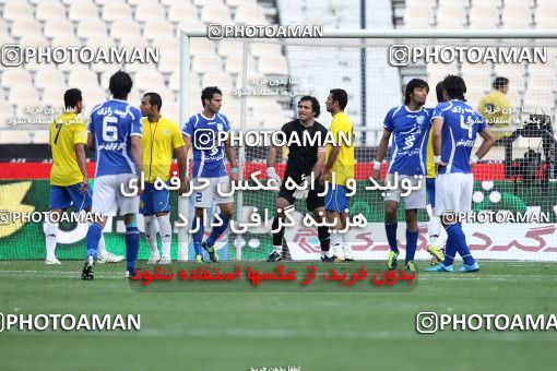 1190674, Tehran, Iran, لیگ برتر فوتبال ایران، Persian Gulf Cup، Week 31، Second Leg، Esteghlal 6 v 2 Sanat Naft Abadan on 2011/04/23 at Azadi Stadium