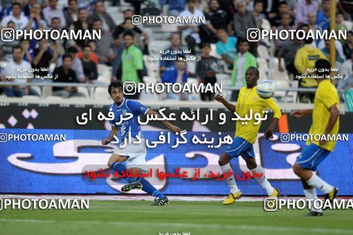1190569, Tehran, Iran, لیگ برتر فوتبال ایران، Persian Gulf Cup، Week 31، Second Leg، Esteghlal 6 v 2 Sanat Naft Abadan on 2011/04/23 at Azadi Stadium