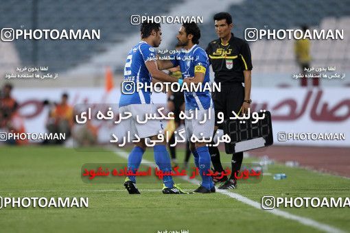 1190628, Tehran, Iran, لیگ برتر فوتبال ایران، Persian Gulf Cup، Week 31، Second Leg، Esteghlal 6 v 2 Sanat Naft Abadan on 2011/04/23 at Azadi Stadium