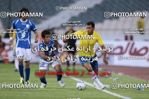 1190468, Tehran, Iran, لیگ برتر فوتبال ایران، Persian Gulf Cup، Week 31، Second Leg، Esteghlal 6 v 2 Sanat Naft Abadan on 2011/04/23 at Azadi Stadium