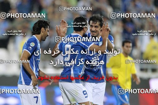 1190473, Tehran, Iran, لیگ برتر فوتبال ایران، Persian Gulf Cup، Week 31، Second Leg، Esteghlal 6 v 2 Sanat Naft Abadan on 2011/04/23 at Azadi Stadium