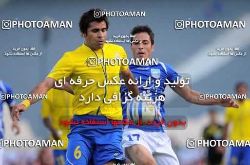 1189358, Tehran, Iran, لیگ برتر فوتبال ایران، Persian Gulf Cup، Week 31، Second Leg، Esteghlal 6 v 2 Sanat Naft Abadan on 2011/04/23 at Azadi Stadium